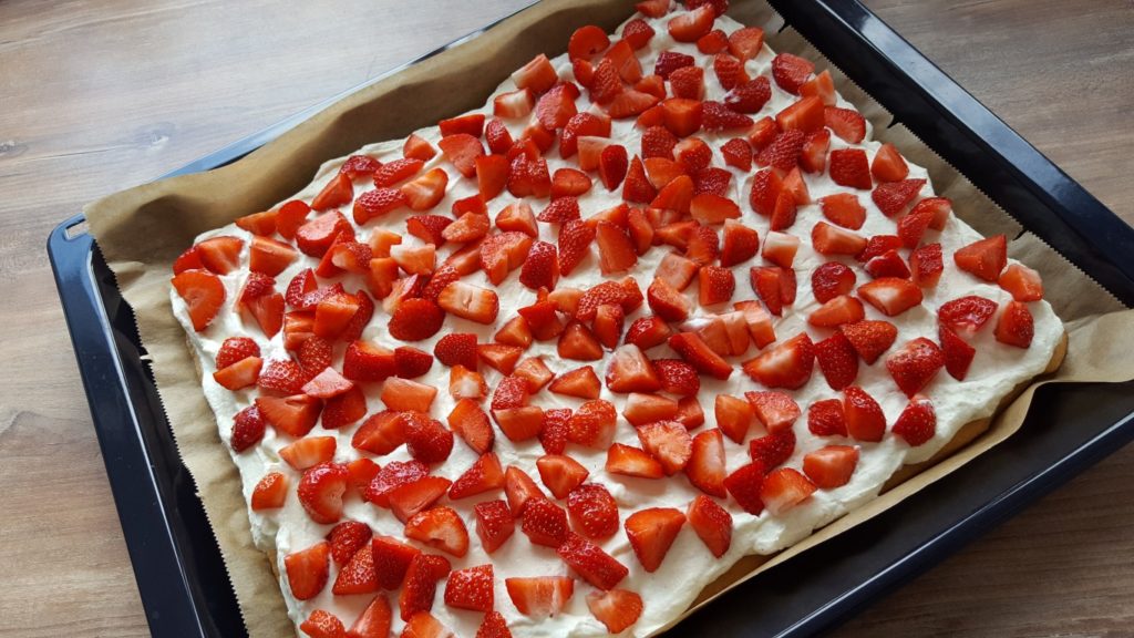 Erdbeer-Schmand-Kuchen