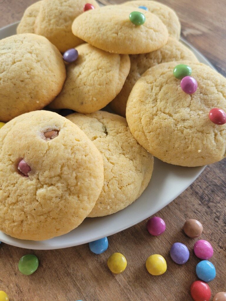 Smarties Cookies – so schön bunt!